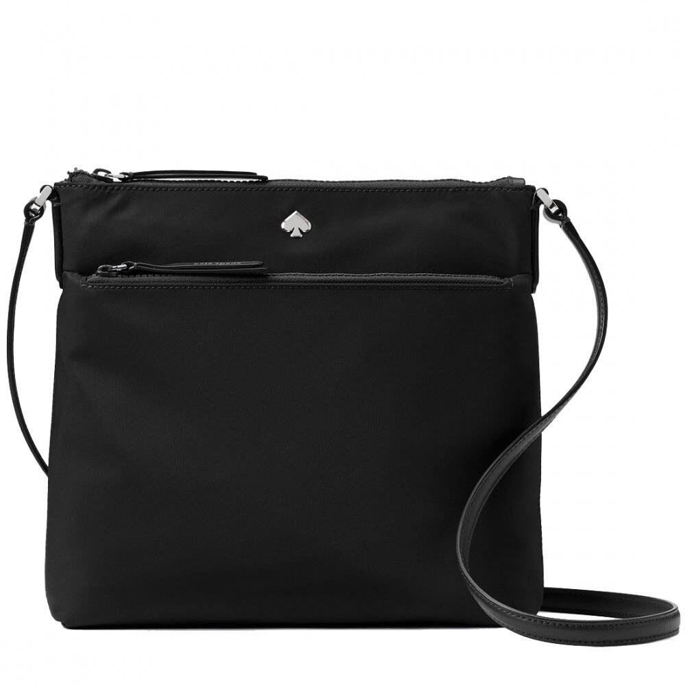 Kate Spade Jae Flat Crossbody Bag- Black